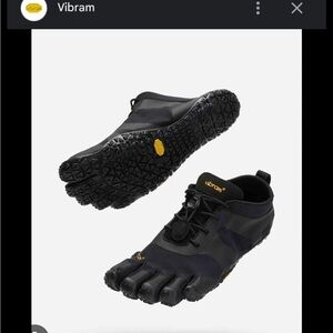 Vibram Alpha Men's Black and Yellow Swim Footwear size 10.5-11
